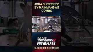 JoKa was Surprised by The MainManSWE Kazuya Combo @xJoKa @TheMainManSWE #Kazuya #heihachi