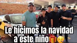 LE HICIMOS LA NAVIDAD A ESTE NIÑO DANDOLE TODOS ESTOS REGALOS🎁🥳