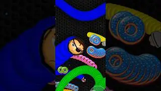 NICKFURRY Cacing Terbesar Superhero Marvel Game Cacing Slither Io #superhero #cacingterbesar