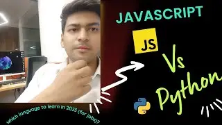 PYTHON VS JAVASCRIPT : WHICH ONE TO LEARN IN 2024? (FOR JOBS) |  DETAILED COMPARISON