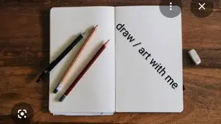 Let's draw / art with me ASMR (sort of 😅)
