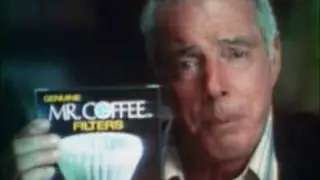 Joe Dimaggio for Mr Coffee commercial