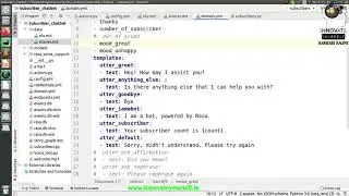 Two Stage Fallback Policy | Rasa Chatbot