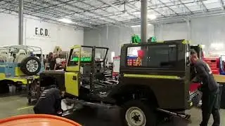TIMELAPSE: Fully RESTORED Land Rover DEFENDER 110 Build Process | ECD Automotive Design