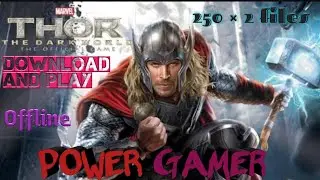 THOR THE DARK WOULD (MOD) MONEY FREE TO PLAY OFFLINE ANDROID GAME 100% WORKING IN ALL DEVICE