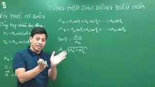 TỔNG HỢP DAO ĐỘNG ĐIỀU HÒA, VẬT LÍ 12 - Thầy Phạm Quốc Toản