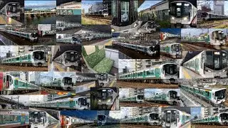 【運行開始から1週間】227系A12編成広電ラッピング列車走行集
