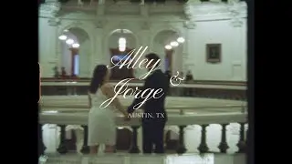 Allie & Jorge&rsquo;s Austin Elopement on Super 8 | Texas State Capitol + Home Slice Pizza
