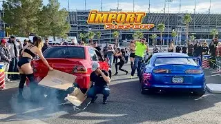 2 Step / Rev Battle IFO Las Vegas, NV 2023 with Supra vs VW vs Mitsu vs Honda plus more!