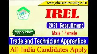 IREL Recruitment 2022 | Selection, Eligibility, Salary | IREL Job vacancy #JOB #RECRUITMENT #CAREER