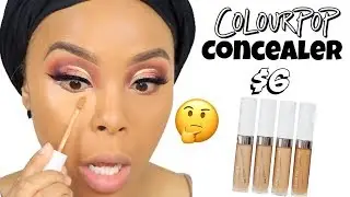ARE YOU KIDDING ME? COLOURPOP NO FILTER CONCEALER REVIEW |