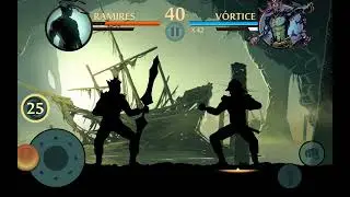 Jugando Shadow fight 2 despu&eacute;s de mucho tiempo 