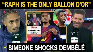 Reaction! Diego Simeone and Flick SURRENDER to Raphinha