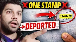 This Immigration Mistake Can Get You Deported |My Real Helsinki 🇫🇮 Airport Case |