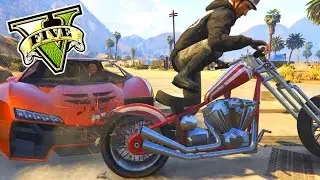 GTA 5 FUNNY MOMENTS & FAILS #5 - Random Gameplay GTA V - Tramcaman