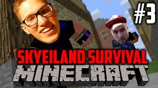 FUNDERING BOUWEN! - SkyEiland #3 (Minecraft Skyblock Island)