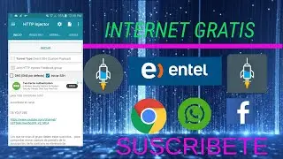INTERNET GRATIS ENTEL PERU http injector y http injector lite