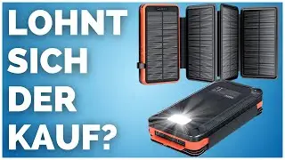Elzle Solar Powerbank ► Solar Powerbank im Test ► [KURZ & KOMPAKT] zusammengefasst