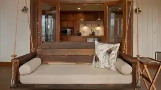 Barnwood Bed Swings by The Porch Company
