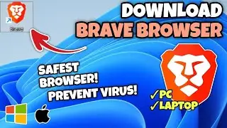 Как скачать браузер BRAVE на свой ПК или ноутбук &mdash; простое пошаговое руководство (2025)