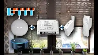 Alexa/Google Home Voicecontrol Shutters with IFTTT & Sonoff 4ch Pro
