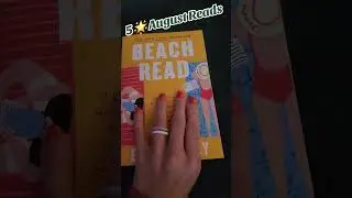 What are your 5 august reads?! #augustwrapup #5starreads #romance