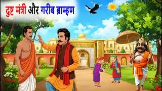 दुष्ट मंत्री और गरीब ब्राम्हण | bedtime stories | cartoon stories | hindi kahaniya |