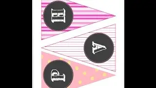 How to make custom Birthday Banner MS Word