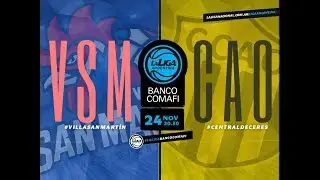 #LaLigaArgentinaBancoComafi | 24.11.2018 Villa San Mart&iacute;n vs. Central Ol&iacute;mpico