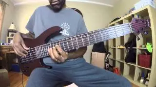 Brice HXB-406 3/4 Nat Bubinga Short Scale 30&rdquo; Bass Guitar