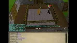Massive Dharock hits in Runescape.