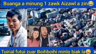 Buanga'n AKASAUN ti dawn🤣5star hotel ah a thleng
