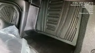 Coozo matting install in grand vitara