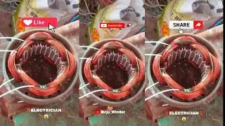 खर्राटा फैन वाइंडिंग || Kharrata fan winding ||Birju Winder
