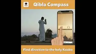 Qibla Direction: Azan & Quran. En5