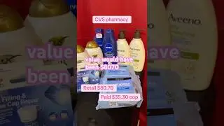 CVS retail $80.70 paid $35.30 oop 🤩deals are valid until 01/10/26 #cvsdealsthisweek #cvscouponing