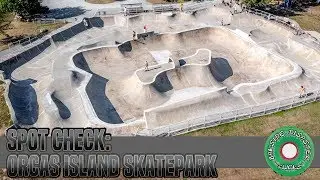 Spot Check: Grindline Skateparks Orcas Island Skatepark // DJ Mavic Air Aerial Tour