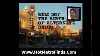 REM -- 1987 -- CRISLER ARENA, Ann Arbor, MI -- Hot Metro Finds -- TED CANTU