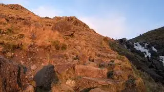 Fell run from Langdale Stickle Barn
