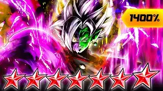 (Dragon Ball Legends) ZENKAI 7, 1400%, 14 ЗВЕЗД LF FUSION ZAMASU! СМЕРТЕЛЬНЫЙ РАЗРУШИТЕЛЬ ВЕРНУЛСЯ!