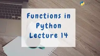 Functions in Python With Solved Examples Part-1