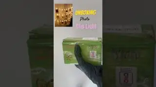 Unboxing photo clip lights #asmr #unboxing #shorts