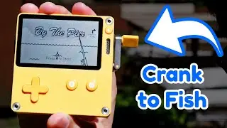 I Made a Fishing Game for This Weird Console (ft. @Goodgis)