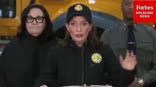 BREAKING NEWS: New York Gov. Kathy Hochul Holds Press Conference On Incoming Blizzard