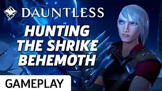 Dauntless - Pre Alpha Shrike Behemoth Fight Gameplay