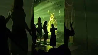Heilung ritual at the von Braun center concert hall in huntsville Al. Asja 2023