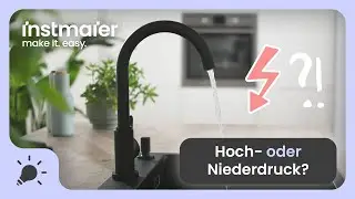 Unterschied zwischen Hochdruck und Niederdruck Armatur