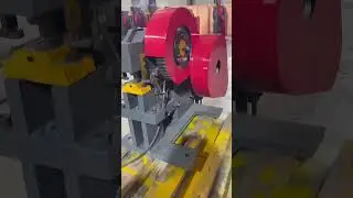 Multifunctional punching and shearing machine for plate angle steel angle cutting #punching