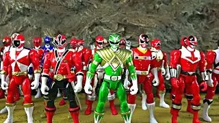 Power Rangers Super Megaforce Every Red Action Hero 5 inch Figure!