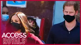 Meghan Markle & Prince Harry Hug Students In Harlem